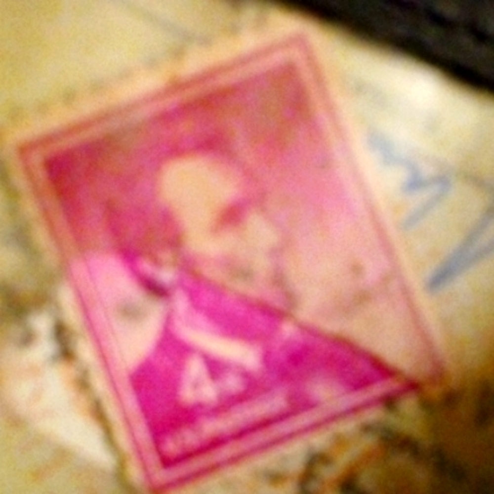 abraham lincoln 4 cent stamp purple Very rare Item In High Demand By Collectors